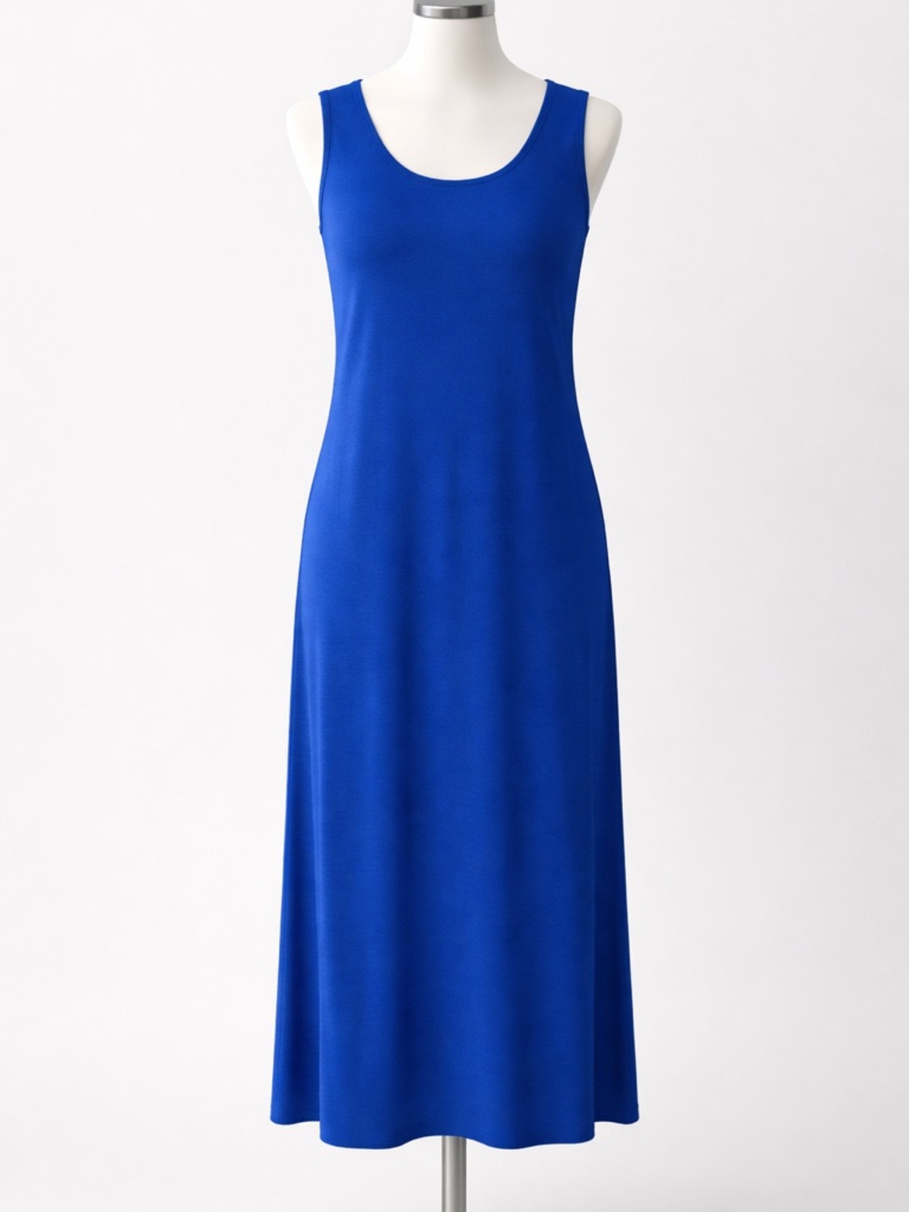 NWOT Chico’s Vibrant Azure Sleeveless Maxi Dress - Size 2